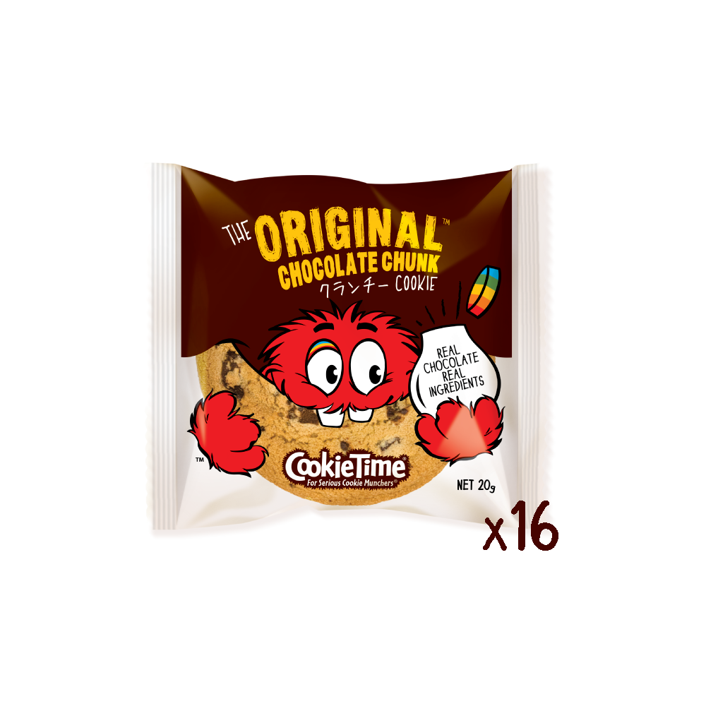 クランチーオリジナル<br/>クッキーボックス 16枚入